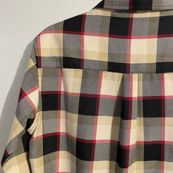 Dixxon Snap On Limited Edition Plaid Flannel Button Up Work Shirt Mens Outdoorsy - Picture 7 of 16